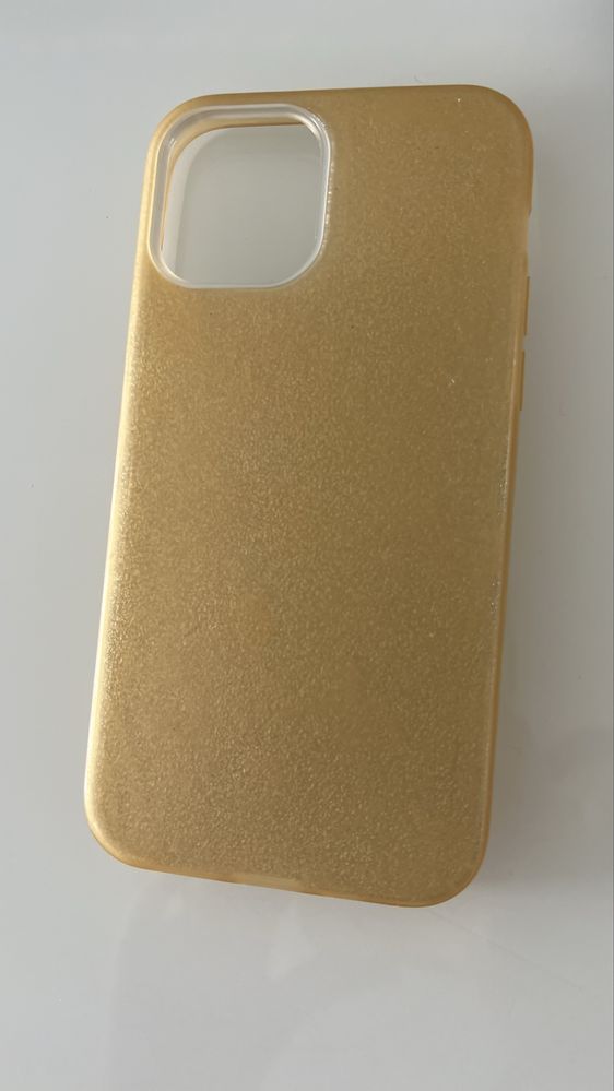 iPhone 12 Pro case etui pokrowiec Złoty Mickey Mouse Czarny z paskiem