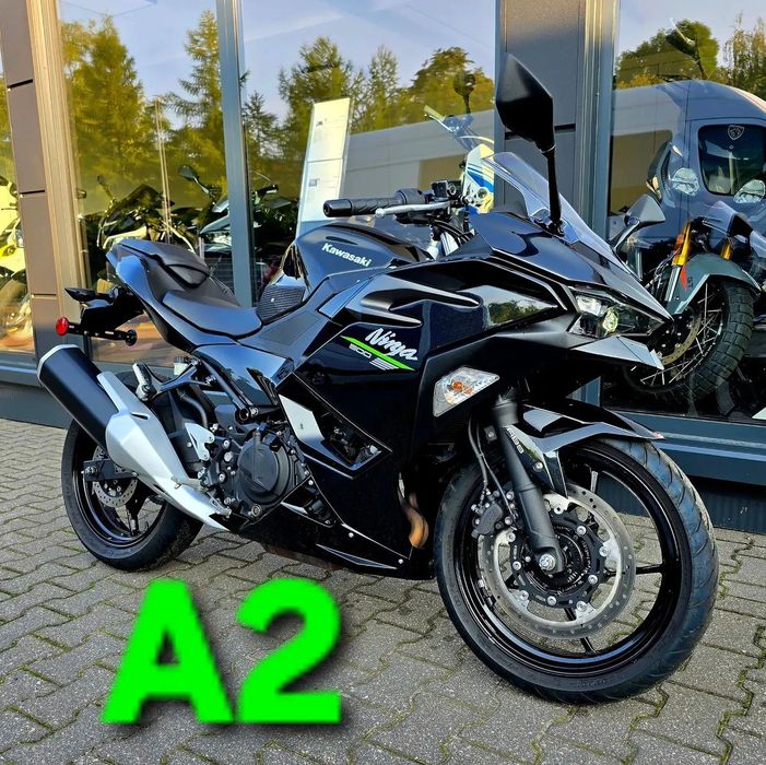 Kawasaki Ninja 500 nie 400! Nowy model 2024.A2, Idealny jak nowy. BT,raty,transport