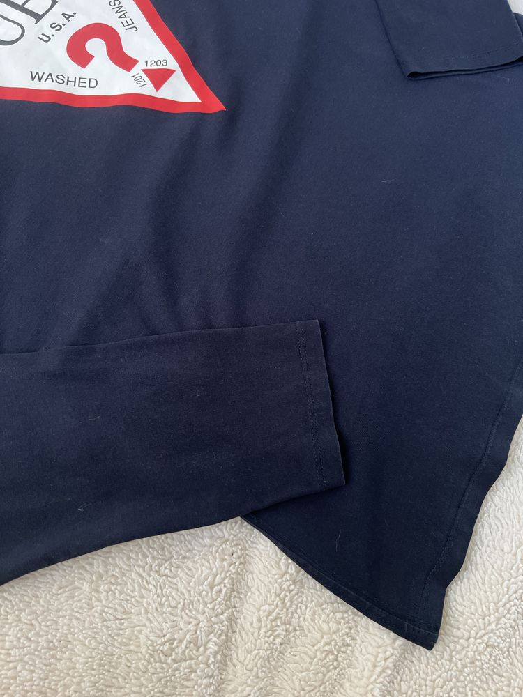 Bluzka z długim rękawem koszulka męska Guess L