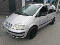 Ekonomiczny  VW-Sharan 7 osob, z gazem. r2003 lift.  Opłaty 2026r