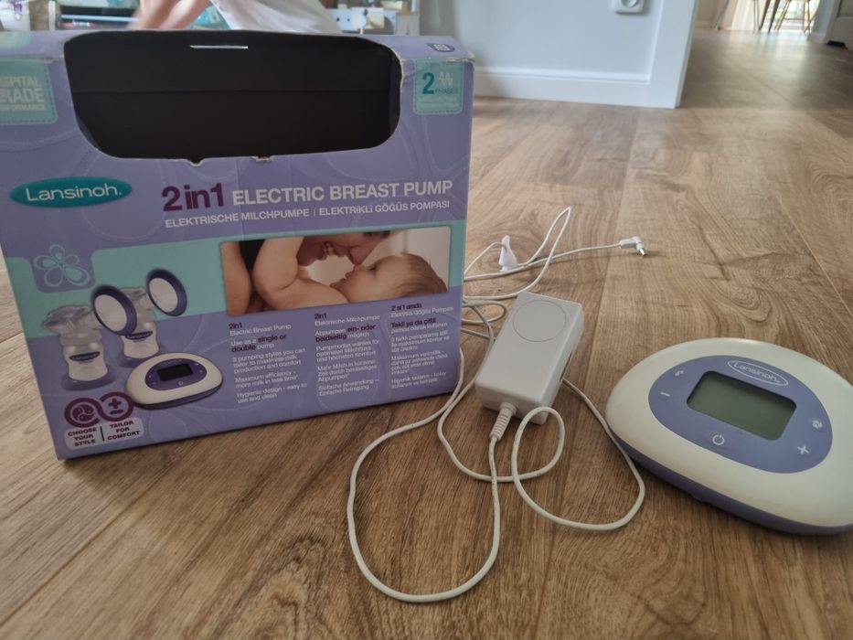 Laktator Lansinoh 2in1 podwójny dwie piersi