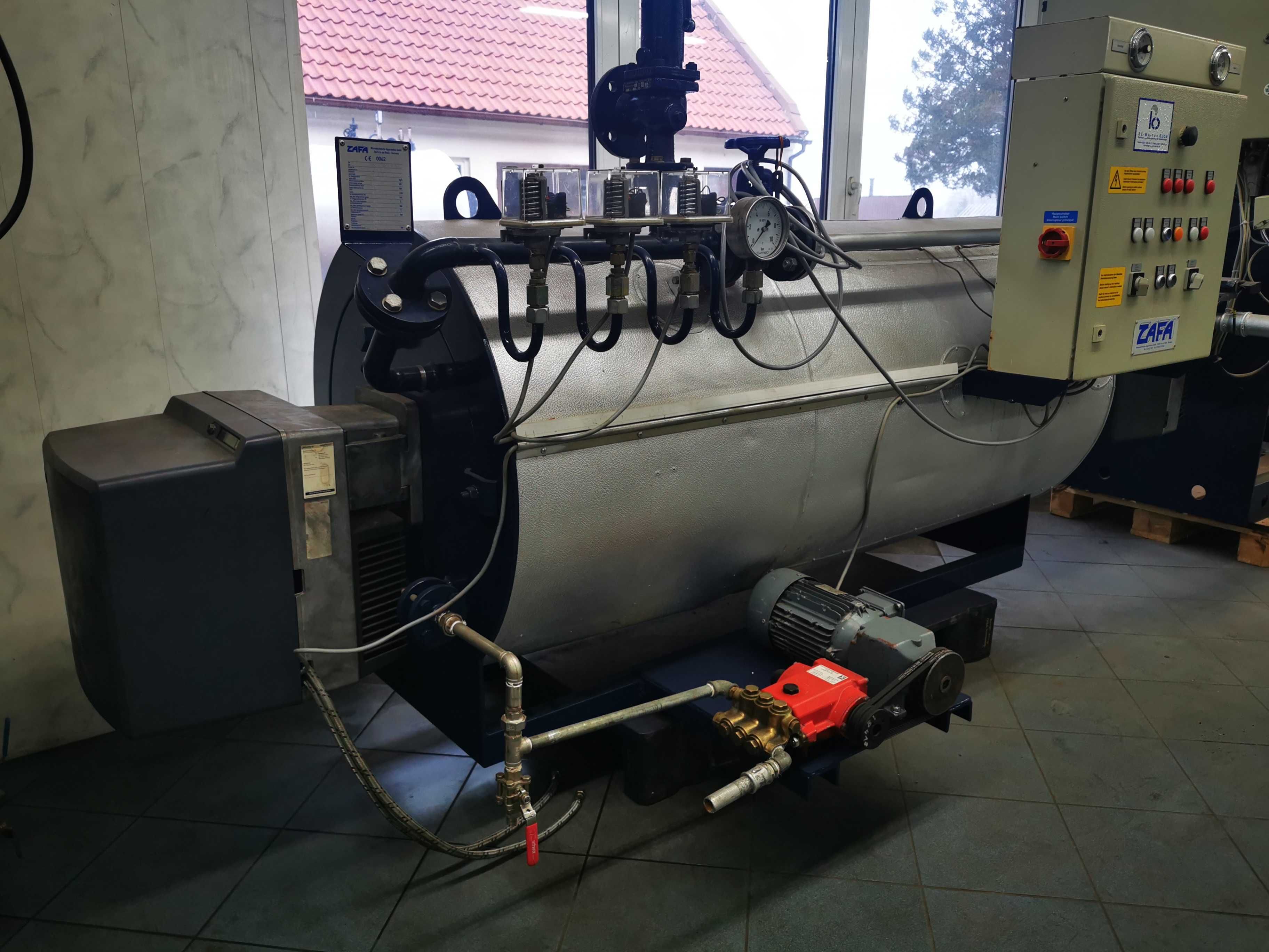 Piec Kocioł parowy Wytwornica pary Zafa 600 KG/H.