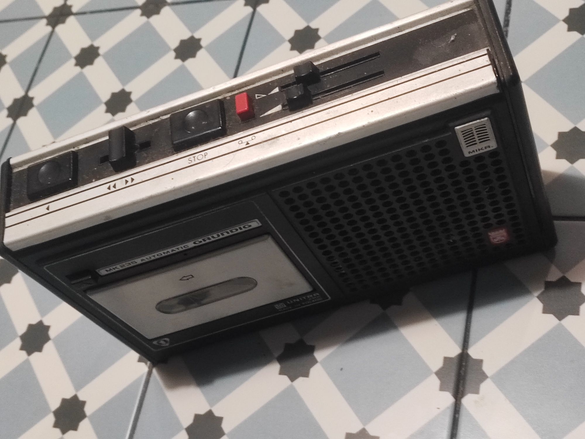 Magnetofon MK 235 Automatic Grundig z PRL-u UNITRA retro rarytas!