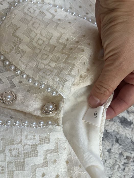 Przepiękna elegancka sukieneczka 104 wesele święta sesja