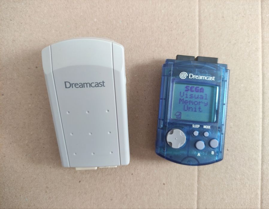 Карта памяти + вибро пак dreamcast