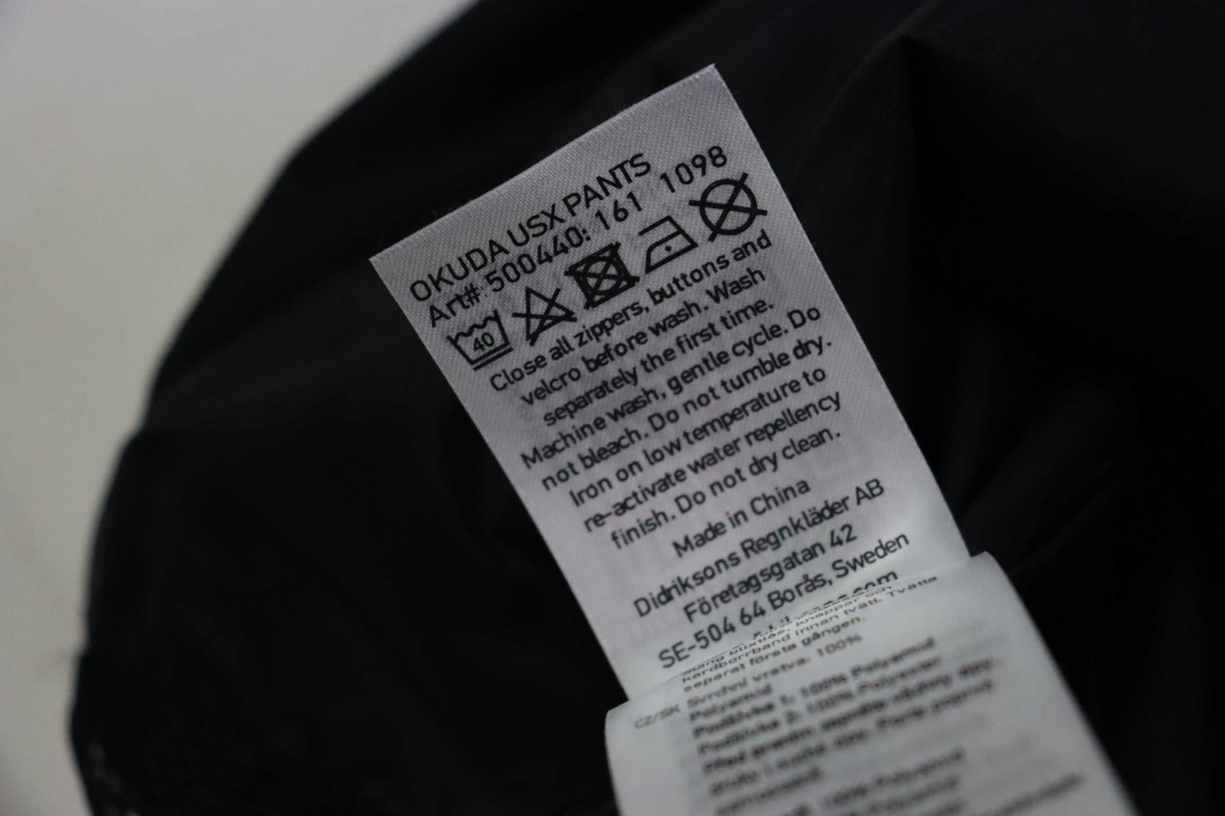 Didriksons męskie spodnie trekkingowe rozmiar XXL _ Okuda pants