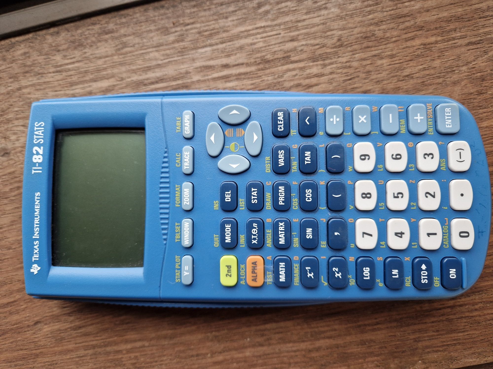 Calculadora grafica texas ti-82 stats