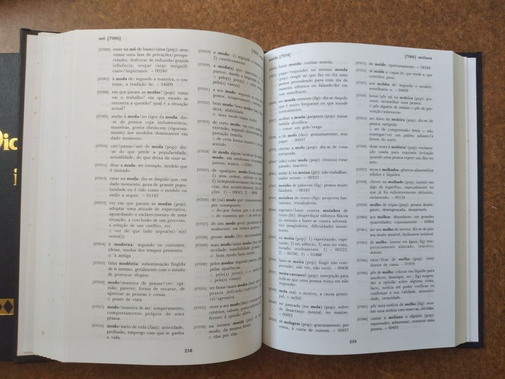 Dicionário expressões idiomáticas - 2 livros novos na caixa original