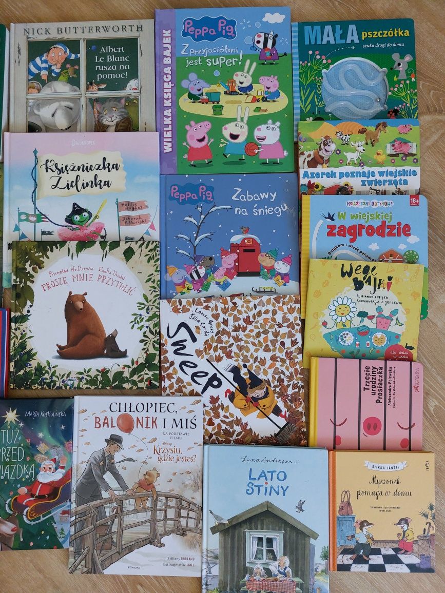 Książki dla dzieci nowe i używane w stanie bdb