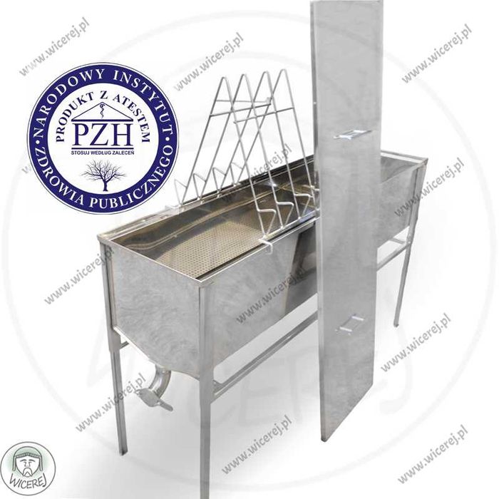 Wzmocniony Stół 1,5m do Odsklepiania Wielkopolski nierdzewny Atest PZH