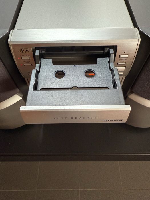 Aparelhagem JVC EX-TD55R Vintage K7 e CD