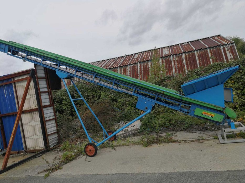 Taśmociąg 8m z regulacją wysokości – solidny i wydajny!