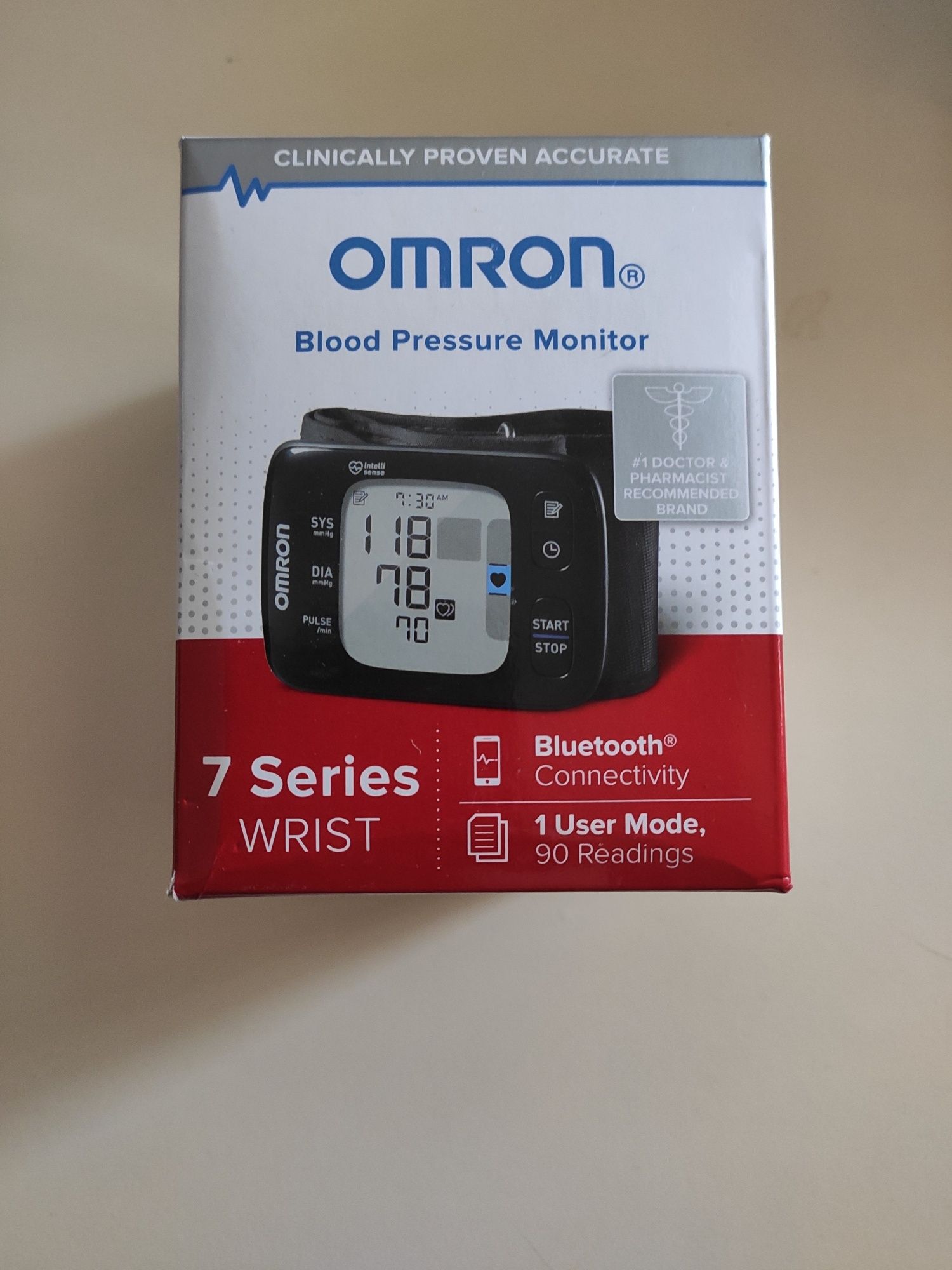 Тонометр Omron 7 Series Wrist BP6350