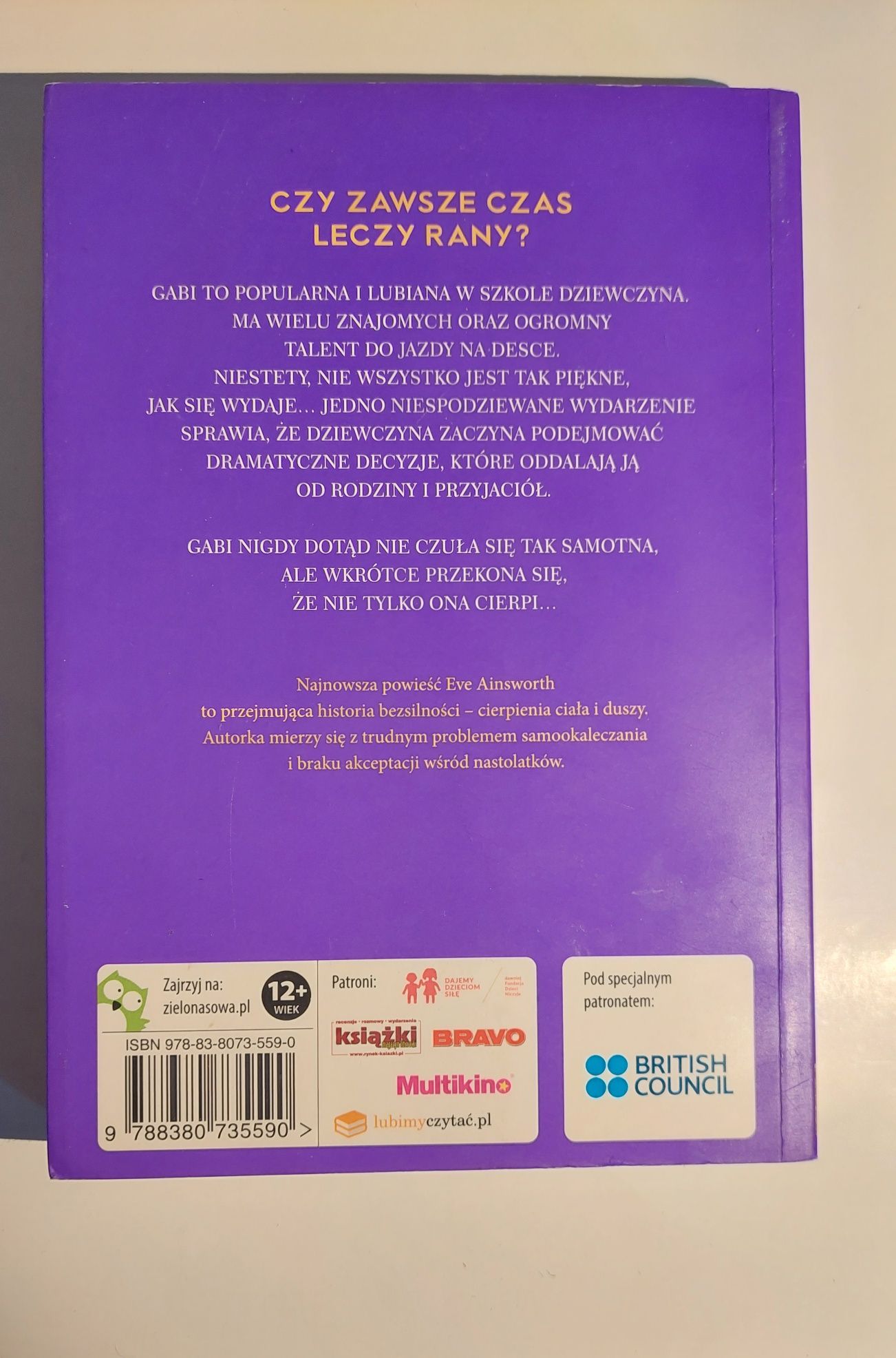 Książka "Krzywda. Historia moich blizn" Eve Ainsworth