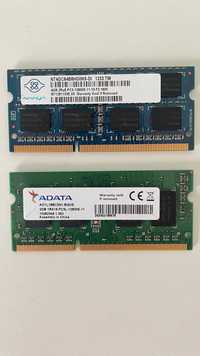 DDR3 so dimm 2+4GB PC3-12800S Оперативна пам'ять для ноутбука/неттопа