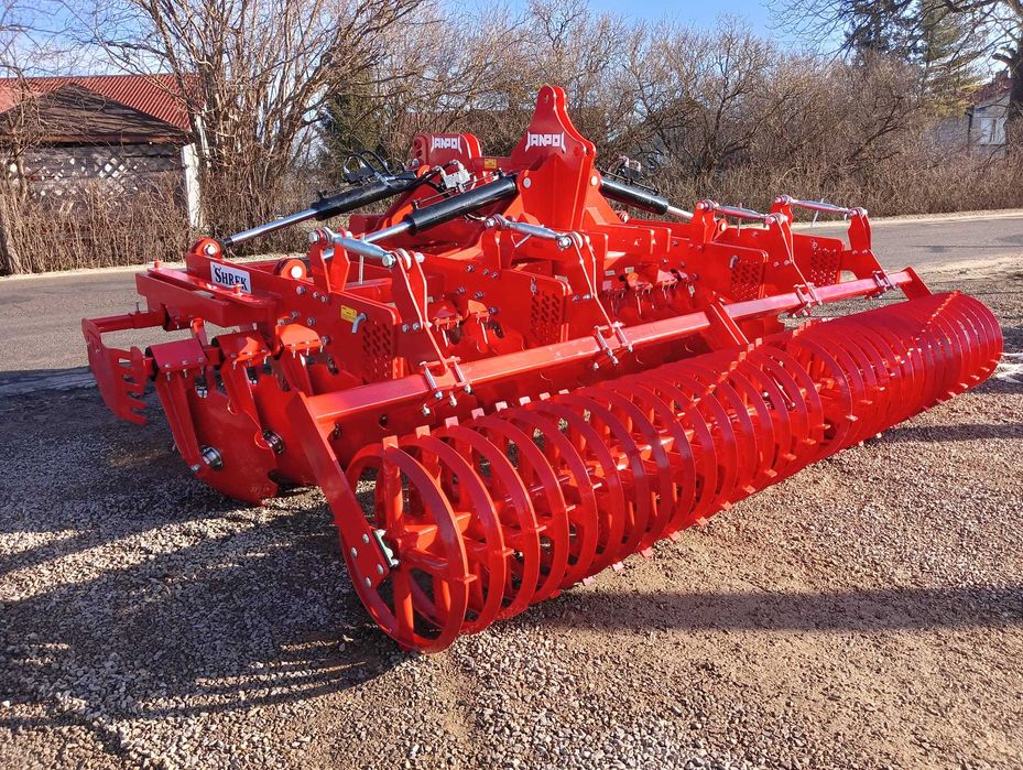brona talerzowa hydrauliczna JANPOL SHREK 4m 560 talerz daszek 600