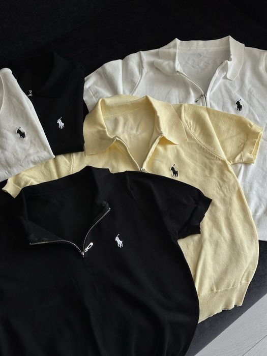 Поло Ralph Lauren, поло жіноче, поло біле, поло чорне, поло жовте