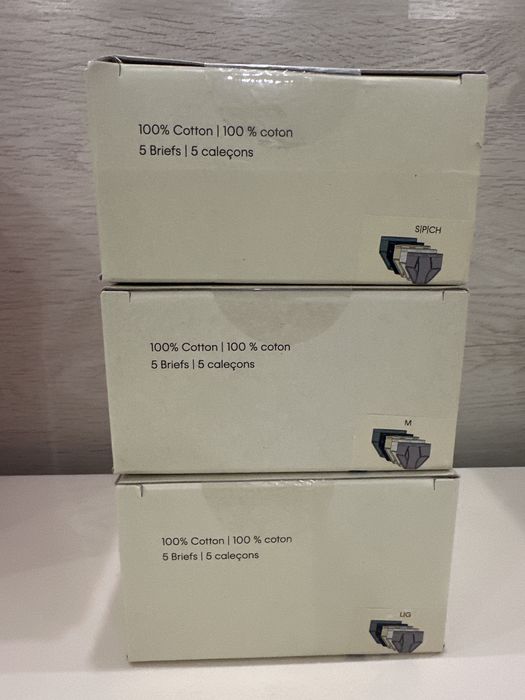 Чоловічі труси бріфи Calvin Klein набір 5 штук