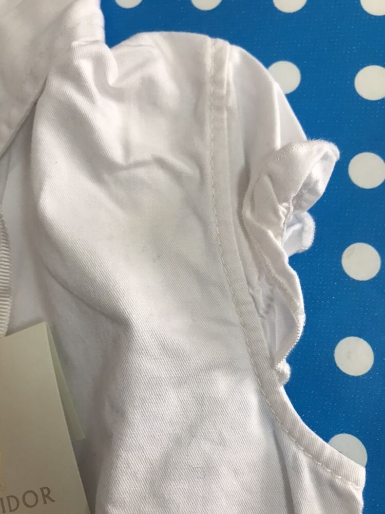 Vestido lanidor newborn 12 meses NOVO com etiqueta