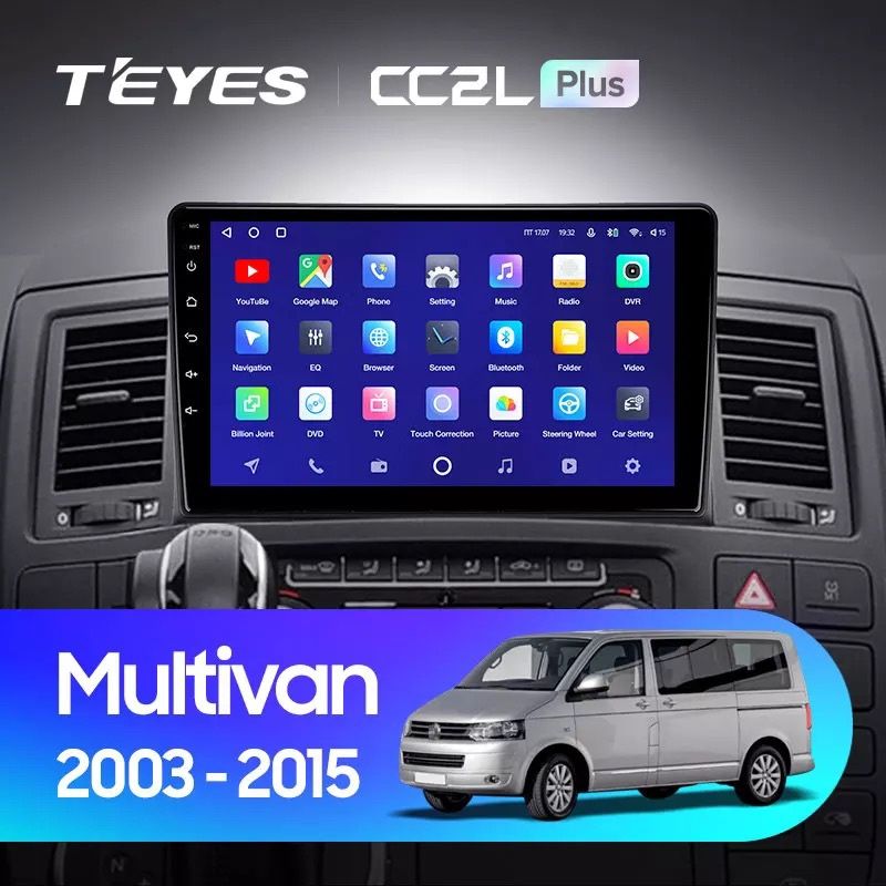 Штатна магнитола TEYES CC2L+ Volkswagen Multivan Transporter T5