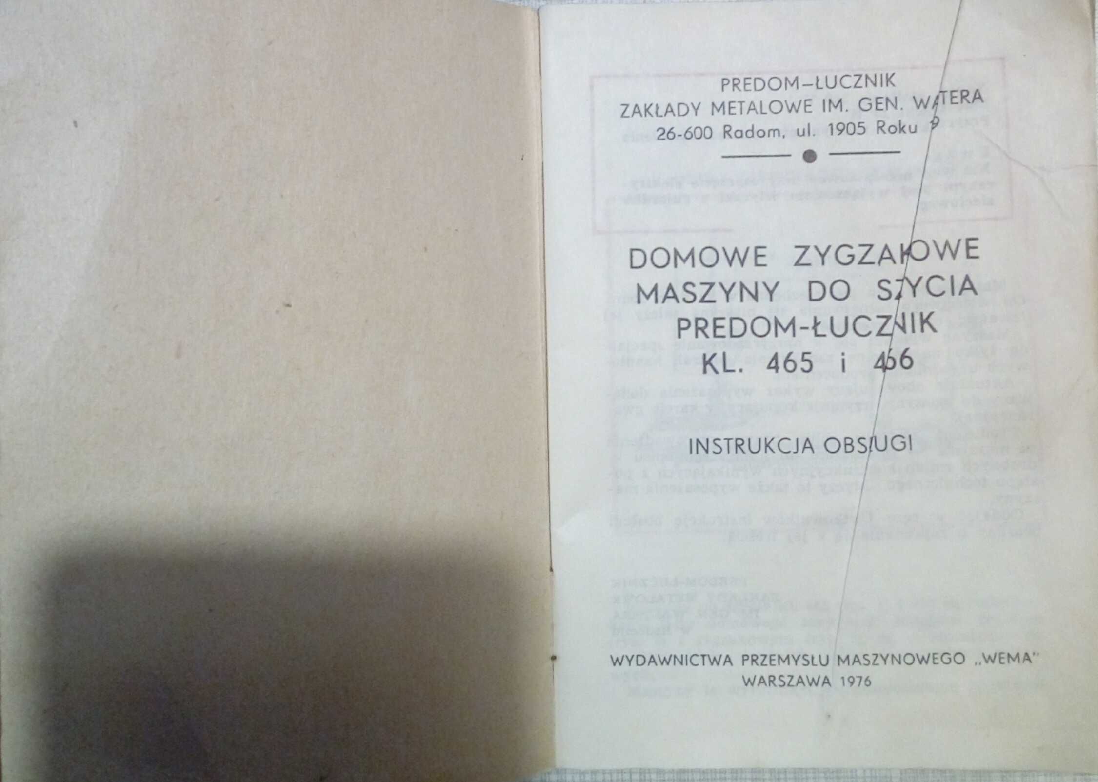 Sprzedam maszynę do szycia