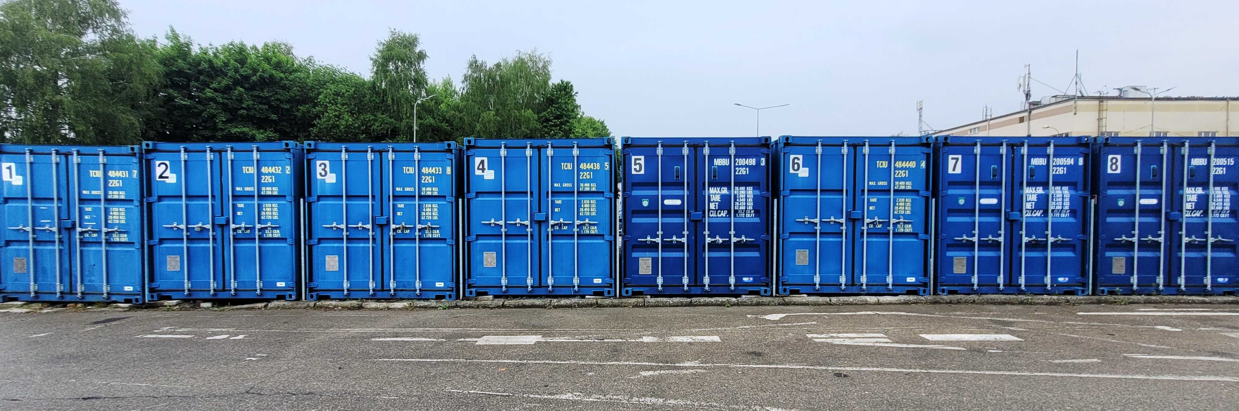 Magazyn samoobsługowy/ kontener morski 15 m2 (33 m3) ul Głowackiego 56