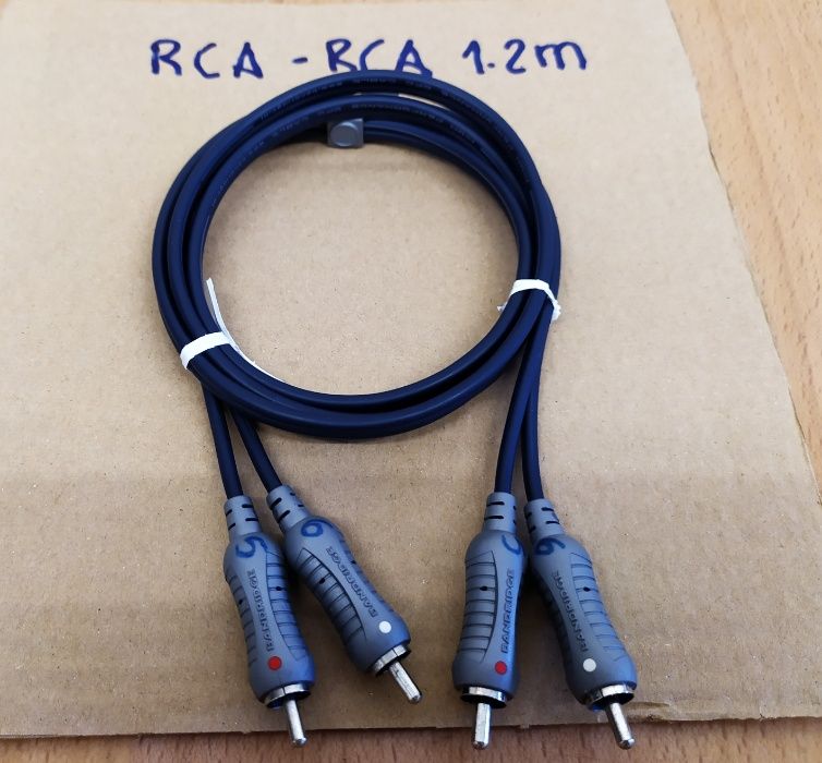 BANDRIDGE 2x RCA Male Cabo Audio