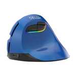 Delux Rgb Pionowa Bt/2.4G 4000Dpi M618Mini (Niebieska) Bezprzewodowa