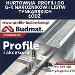 Profile narożniki alu GK CD60 UD27 Hurtowe ceny Łódź BUDMAT Łódź.