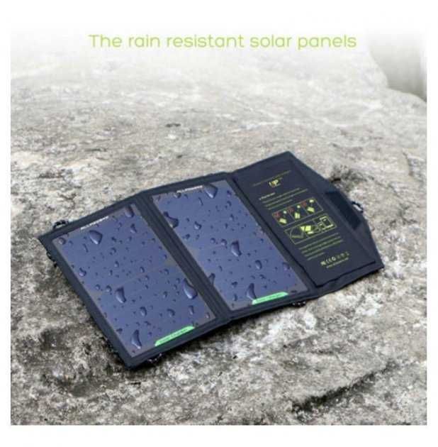 Тактическая солнечная зарядка для ВСУ солнечная панель Allpowers 10W