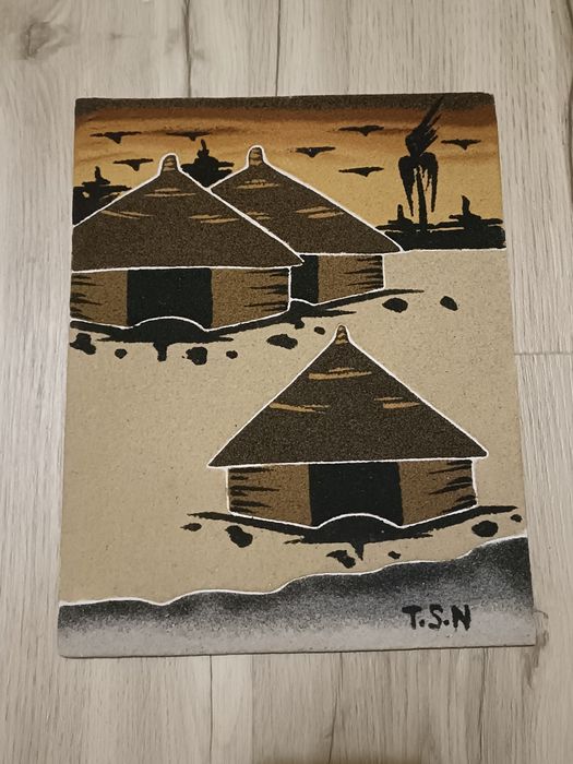Quadros com motivos tribais