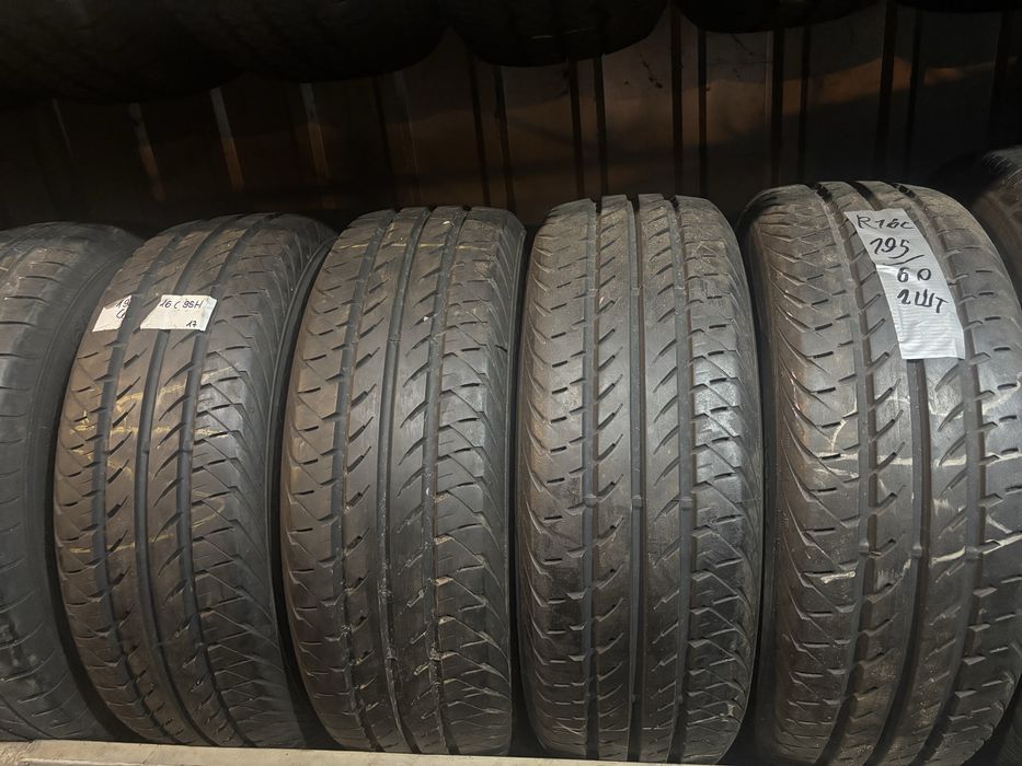 Шини R16c 195/60 Continental 4шт.(ціна за скат)2018рік