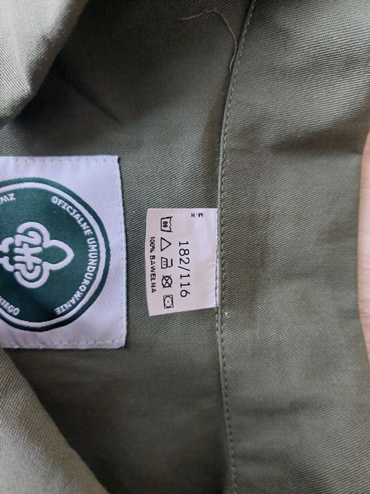 Koszula harcerska  182/116 - prawie nówka