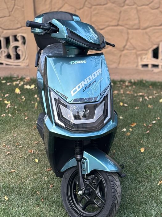 Електроскутер Corso Condor 1500W 72V/30Ah батареї ЛІТІЙ-ЗАЛІЗО-ФОС
