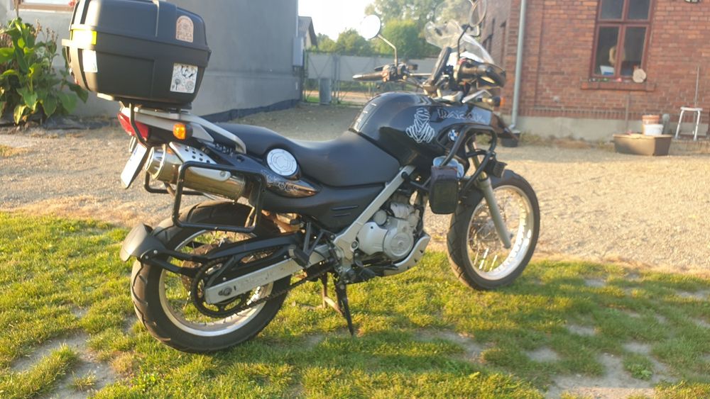 BMW F650GS 2006 dużo dodatków