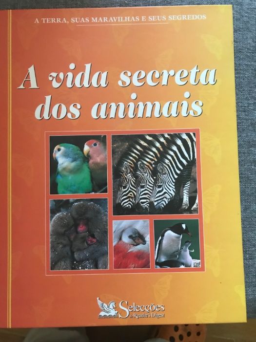 Livro a Vida secreta dos animais e O grande livro de memória