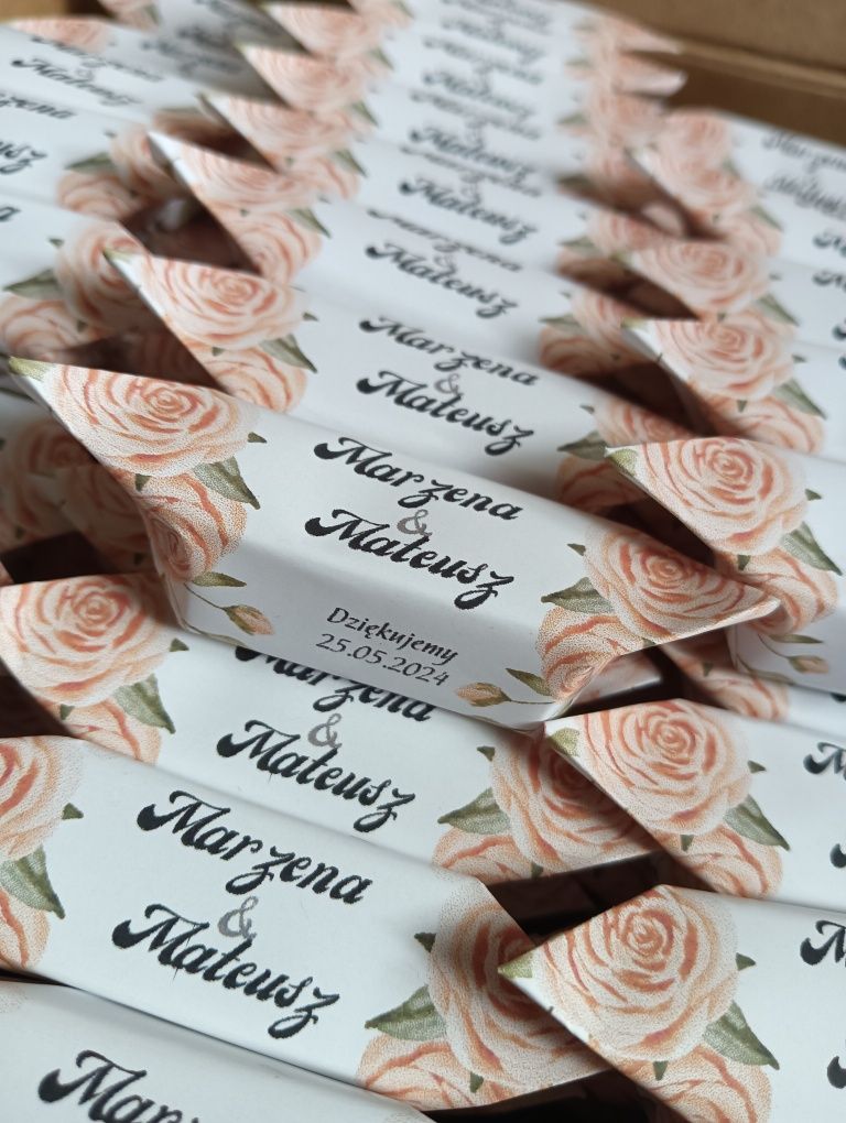 Personalizowane krówki Chrzest Święty, Ślub