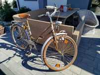 Rower zabytkowy sprawny z trzema biegami w torpedzie.  Oryginalny