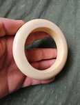 Pulseira Africana antiga entalhada
