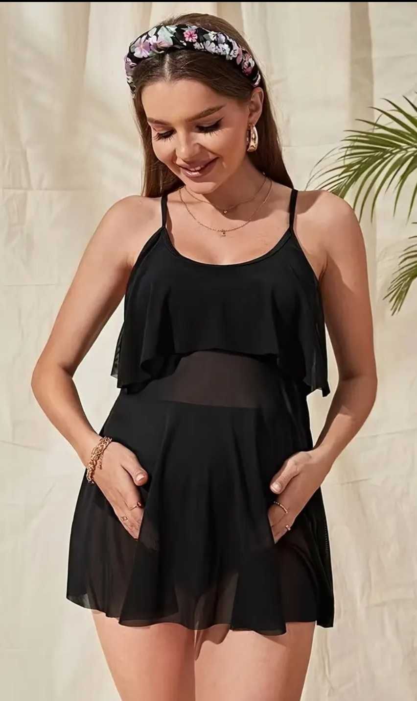 Nowy kostium strój kąpielowy ciąża, r. XL kąpielówki