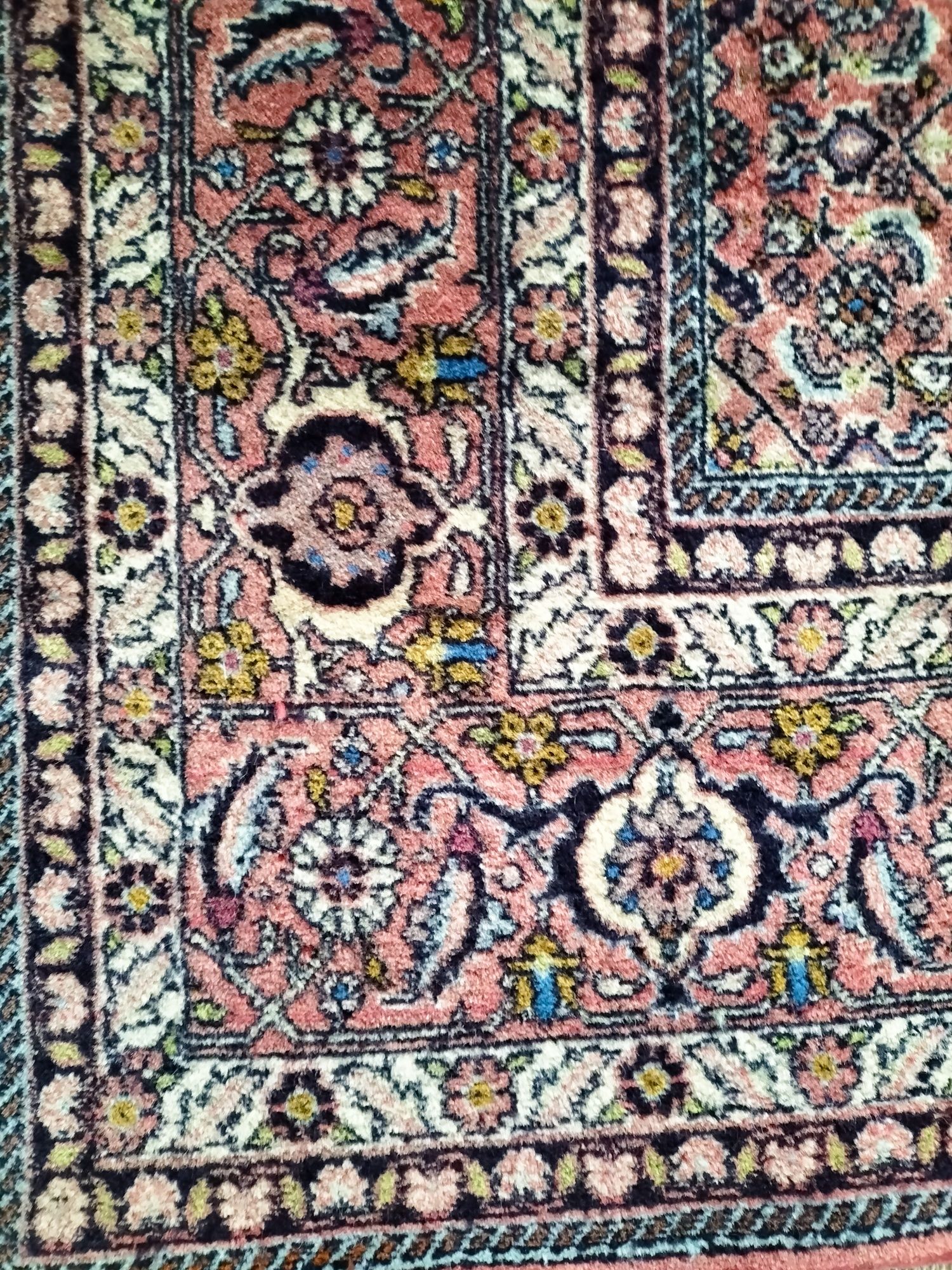 Piękny Irański ręcznie tkany wełniany dywan Bidjar 250x300cm