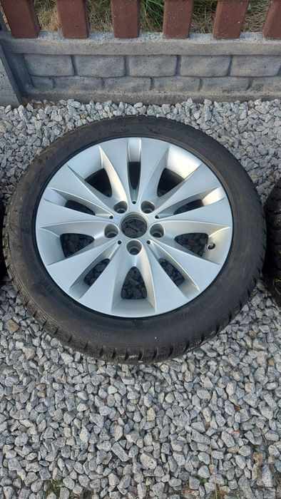 BBS Germany - Felgi 17" - Oryginalne BMW 5x120 - Opony zimowe.