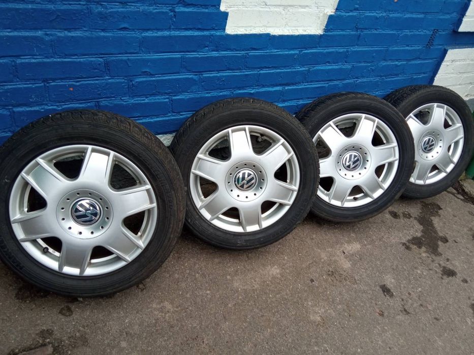 оригінальні диски Volkswagen з резиною 205/55 R16 5/100