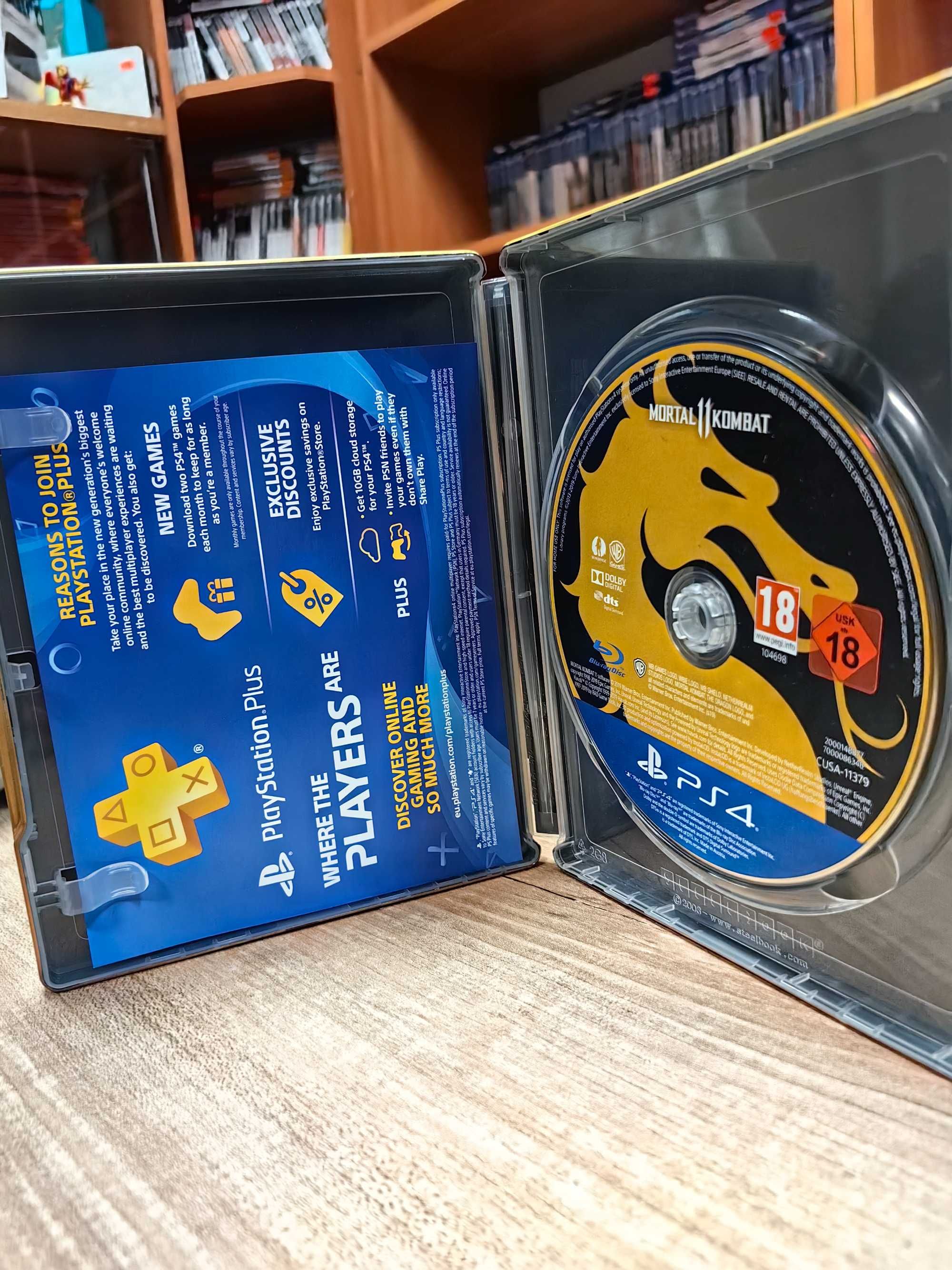 MORTAL KOMBAT 11 PlayStation 4 PS4 PS5 Steelbook Unikat SklepRetroWWA