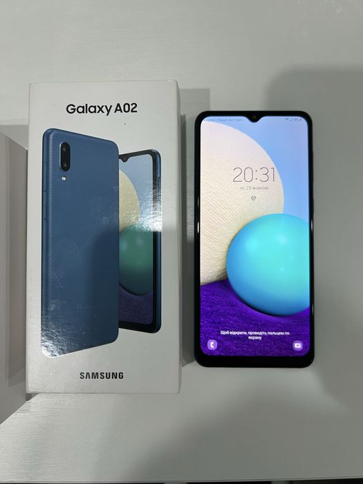 Телефон Samsung Galaxy A02, 32 ГБ