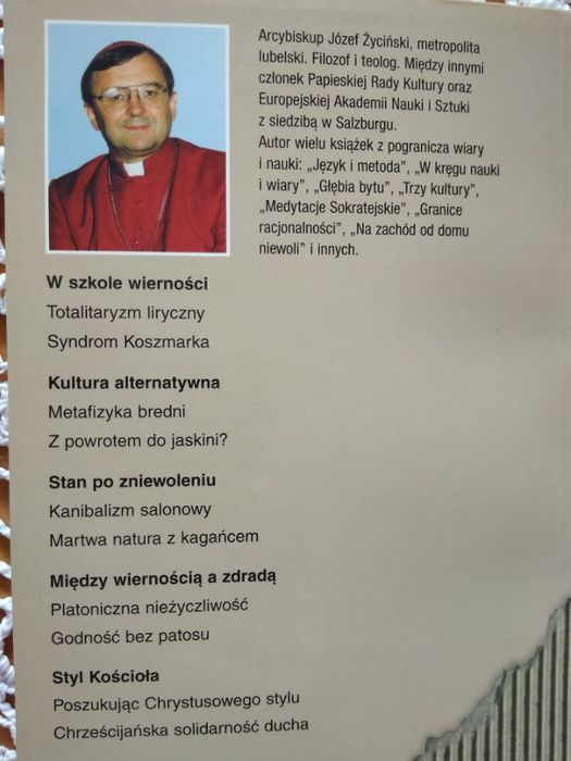 Arcybiskup Józef Życiński Bruderszaft z Kainem