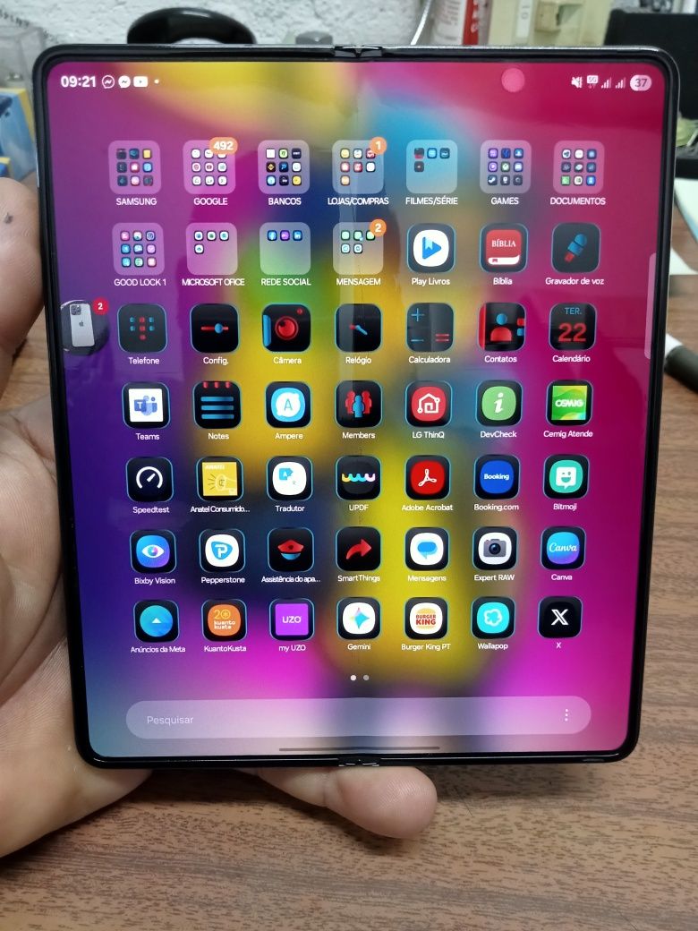 Sansung Galaxy ZFold 5 - 512gb - Snapdragon - Troco