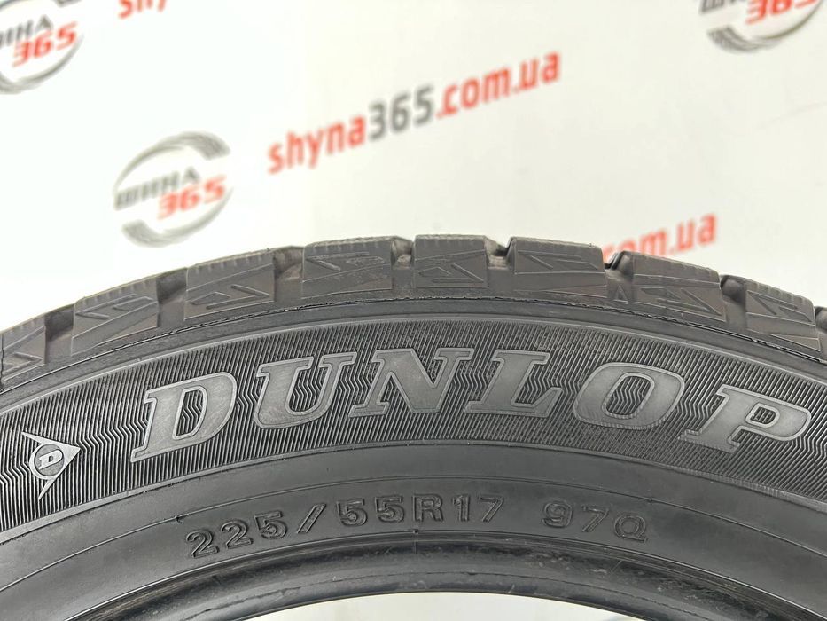 225/55 r17 dunlop winter maxx wm01 8mm шини бу зима