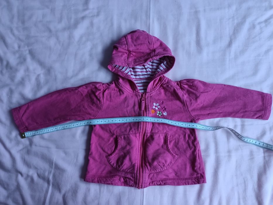 Bluza na cienkim polarku, r. 80