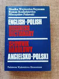 Słownik handlowy angielsko - polski, jak nowy